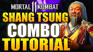 Mortal Kombat 11 Shang Tsung Combo Tutorial - Shang Tsung Combo Guide Daryus P