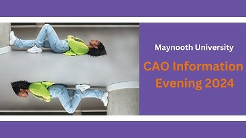 CAO Information Evening 2024- The CAO Application Process