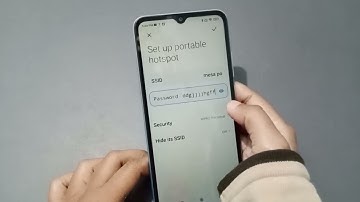 poco c50 view hotspot password, how to view hotspot password, poco phone hotspot setting