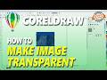 Coreldraw How To Make Image Transparent