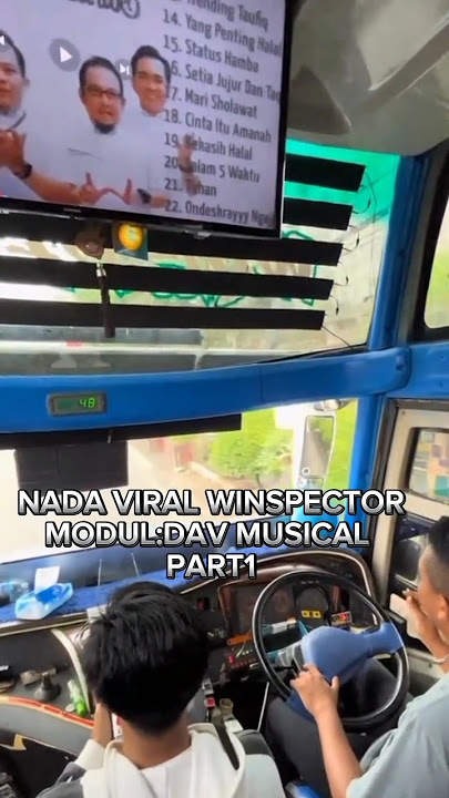 NADA WINSPECTOR MODUL:DAV MUSICAL PART 1 #busmania #busmania #basuri #winspector