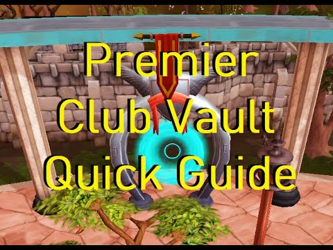 Premier Club Vault Quick Guide + Iron Friendly (Monthly Mini-Game)