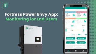 How to Navigate the Fortress Power Envy App | End User Guide screenshot 2