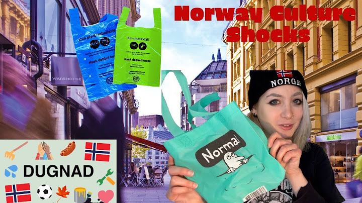 NORSKÉ KULTURNÍ ŠOKY