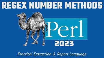 Perl Programming Regex - Number Methods 2023