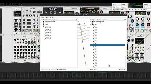 VCV Rack multi out to Reaper DAW in Linux