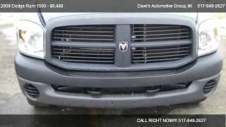 2008 Dodge Ram 1500 ST 4X4 - for sale in Jonesville, MI 49250