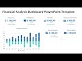 Financial analysis dashboard powerpoint template  kridha graphics