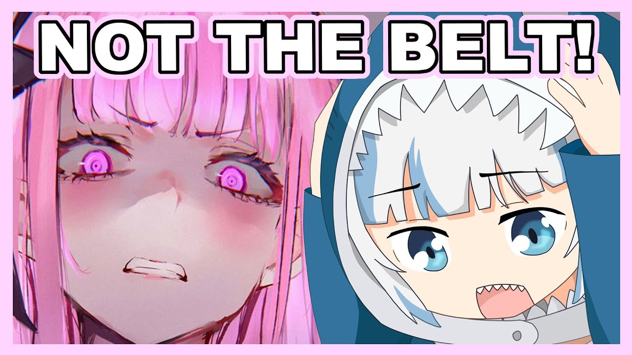 Gura's been a bad shark...