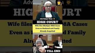 Wife misused the provision of Section 489a IPC ⚖️👨‍⚖️#mphighcourt#jharkhandhighcourt#womenprotection