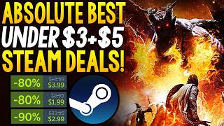 Absolute BEST Steam Game Deals UNDER $3 and $5 Absolute BEST Steam Game Deals UNDER $3 and $5