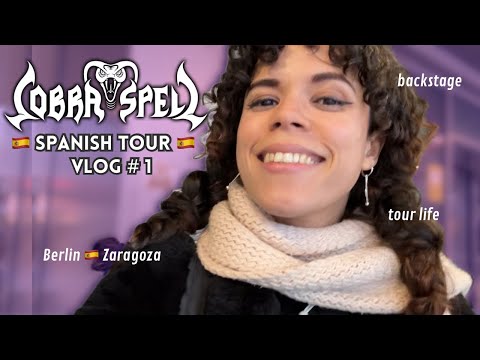 COBRA SPELL Spanish Tour Vlog 🐍 Barcelona & Zaragoza | Noelle dos Anjos