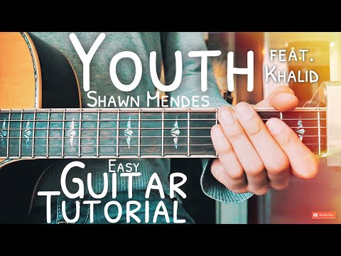 Youth Shawn Mendes Guitar Lesson for Beginners // Youth Guitar // Lesson #479
