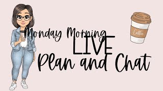 Monday Morning Chat November 7, 2022 - Plan wit Me Erin Condren Teacher Lesson Planner/Social Media