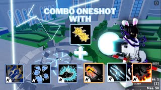 Combo de Quake+Eletric Claw+Spikey Trident no Blox Fruits UPDATE 17.3 