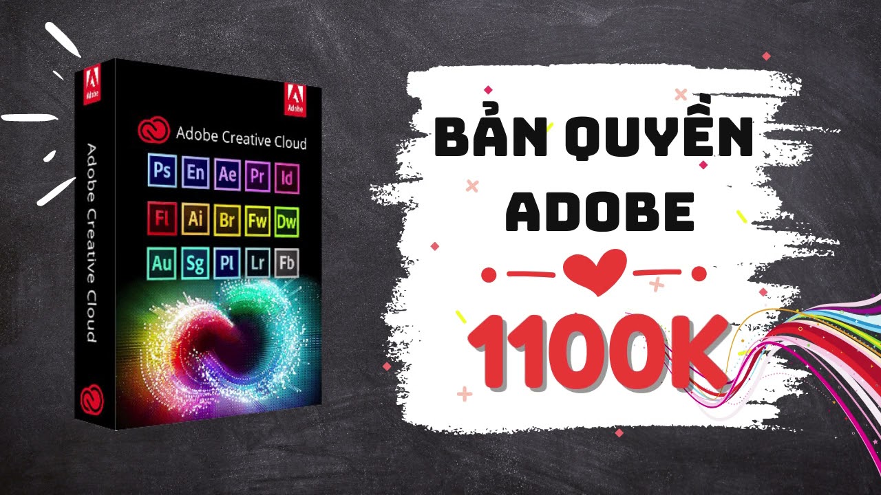 Mua Adobe Bản Quyền Giá rẻ | Adobe Creative Cloud