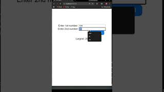 spring boot | find largest number among two numbers | CodeLearning