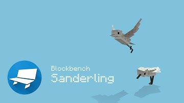 Sanderling - Blockbench Creation Timelapse