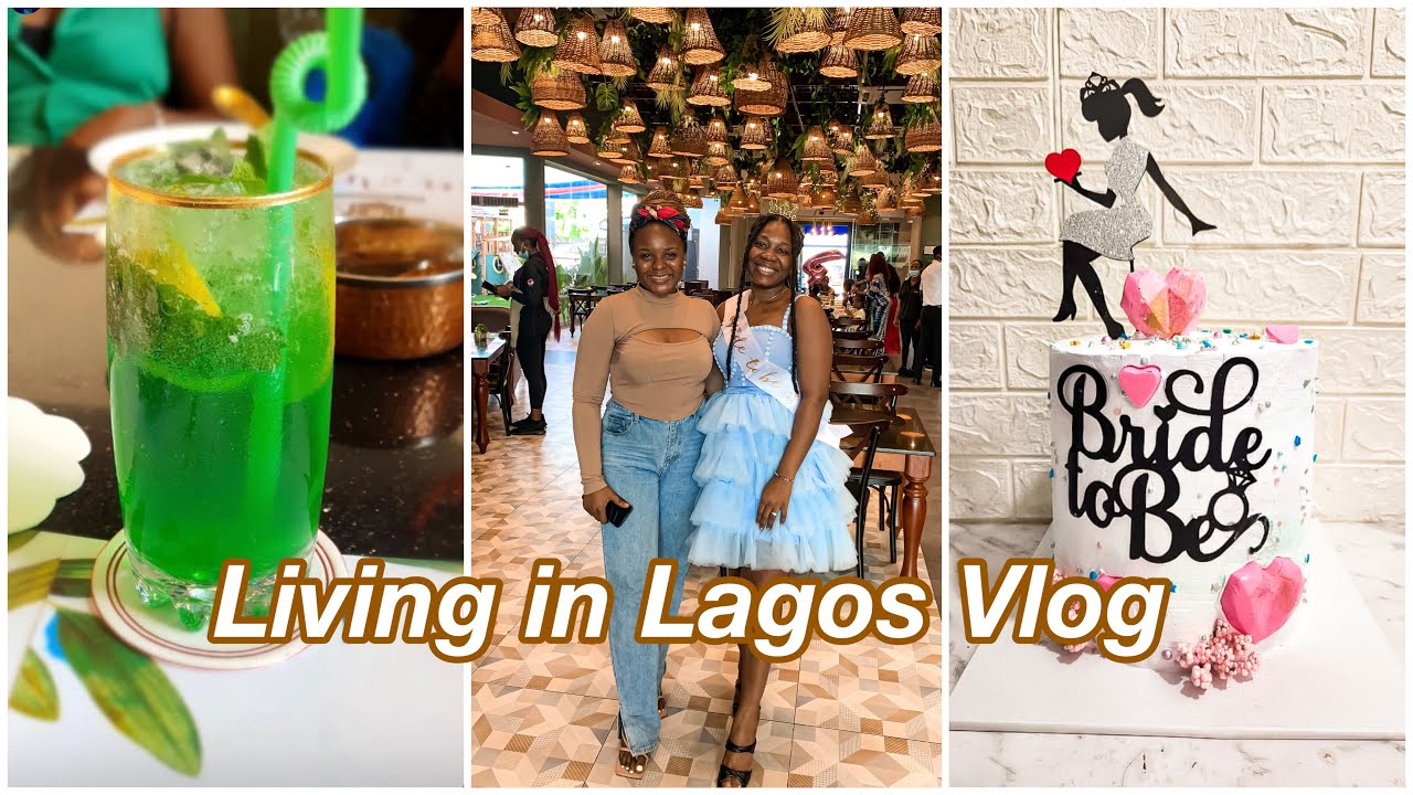 Living in Lagos VlogA surprise bridal shower Spending the weekend