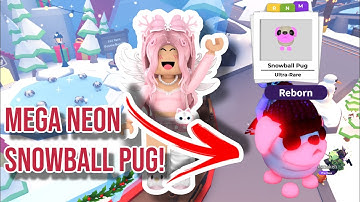 How To Get A Free MEGA Snowball Pug In Adopt Me! *CHRISTMAS UPDATE WEEK 2*