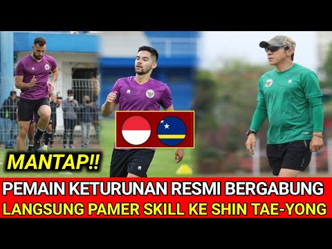 Shin Tae-yong DiBuat Terkesima Dengan SKILL  Pemain Keturunan Langsung Optimis Menang Lawan Curacao