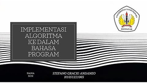Implementasi Algoritma Ke Dalam Bahasa Pemrograman (Pascal)