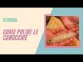 [VIDEO TUTORIAL] come pulire le canocchie o pannocchie o cicale di mare