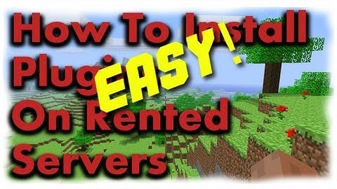 How To Install Minecraft Plugins via FTP On GameServers.com Or Any Rented Bukkit Server! [Tutorial]