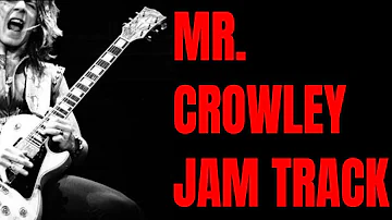 Mr. Crowley Ozzy Osbourne Style Guitar Backing Track (D Minor)