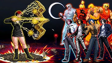 [Mugen KOF] Shermie YS Vs Kyo Kusanagi TEam