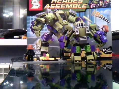 Лего обзор китайского лего супергероев