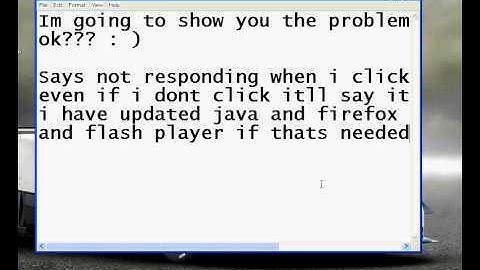 Runescape Wont Load Not Responding