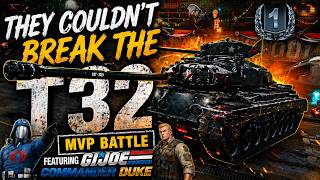 T32 DOMINATES Komarin 🔥 Duke Leads MVP + 1st Class Mastery | World of Tanks Modern Armor