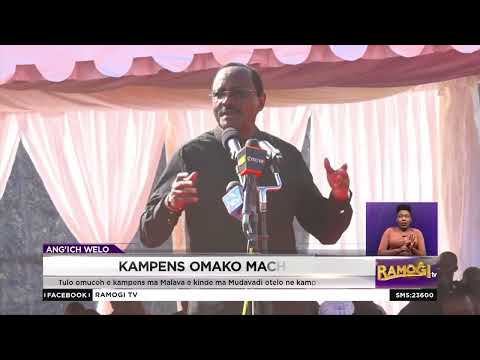 Mudavadi Osiemo Natembeya Ma Omonji E Kampens Ma Malava