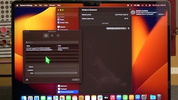 How To Connect Printer With Macbook Air M2 2023