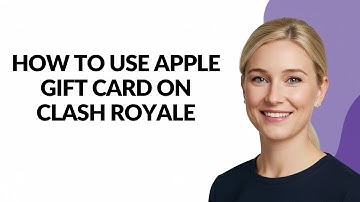 HOW TO USE APPLE GIFT CARD ON CLASH ROYALE - Julia
