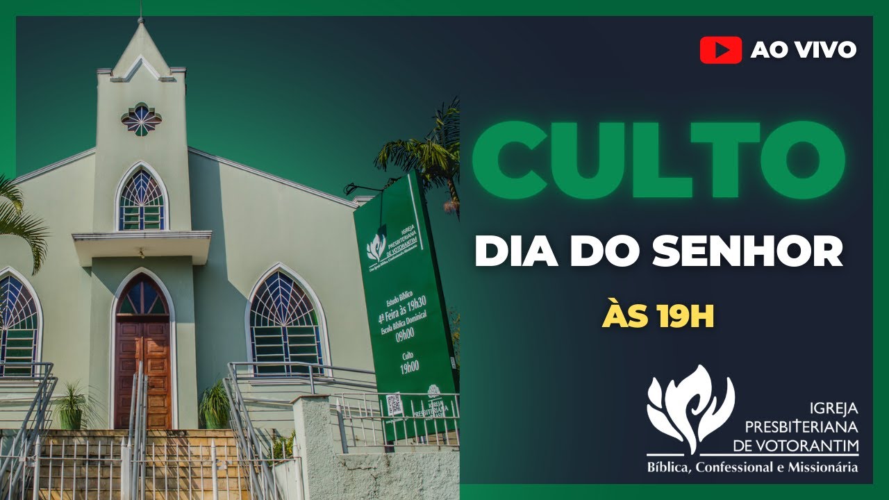 Culto 08/03/2026 | Igreja Presbiteriana de Votorantim | Sem. Gabriel Martins