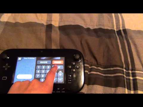 Wii U - Handy Tips and Tricks (TV Remote Control using Tablet)