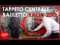 Rally 200-montaggio tappetino centrale e bauletto portaoggetti. (3)