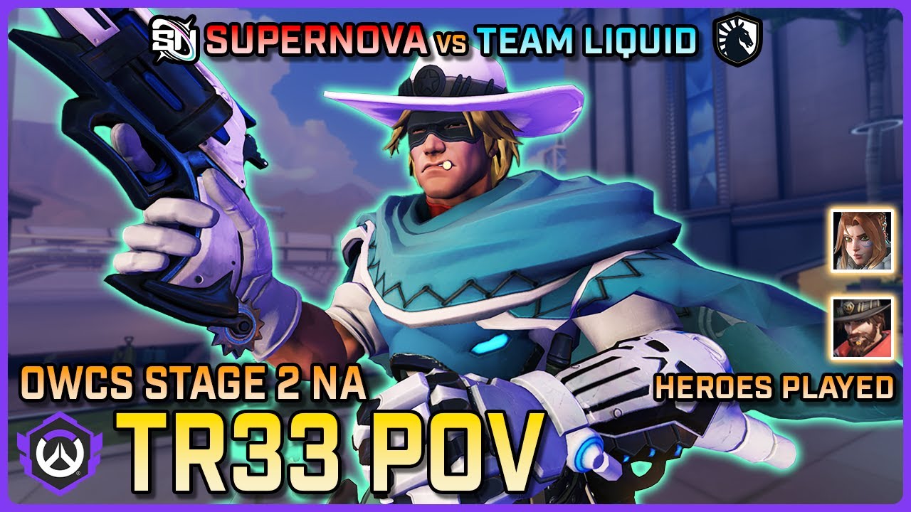 [ Tr33 ] Team Liquid vs Supernova | Round Robin | OWCS NA Stage 2 - YouTube
