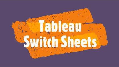 Tableau selection based switch or swap sheets in Dashboard