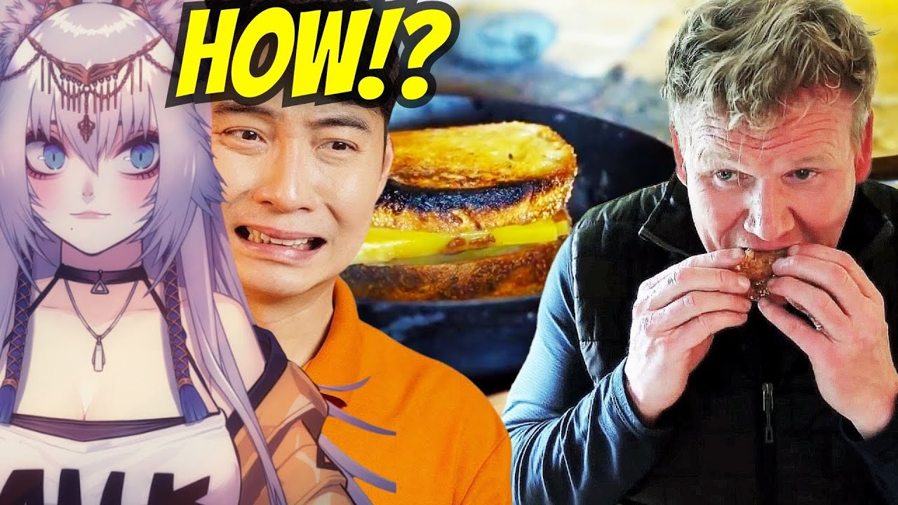 REACTING TO Gordon Ramsay Messed Up The Simplest Dish (Grilled Cheese)