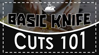 KNIFE:BASIC CUTS | TLE COOKERY
