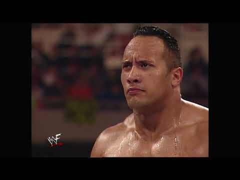 The Rock Vs Mankind Mick Foley S Farewell Match At WWE Monday Night RAW December 27 1999 