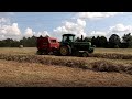 It's Hay Day!! Raking and Rolling  John Deere 4430 and New Holland 678 Roller