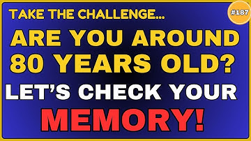 YOUR MEMORY IS AMAZINGLY IMPRESSIVE IF YOU CAN SCORE ABOVE 7! || 30 QUESTIONS #generalknowledge