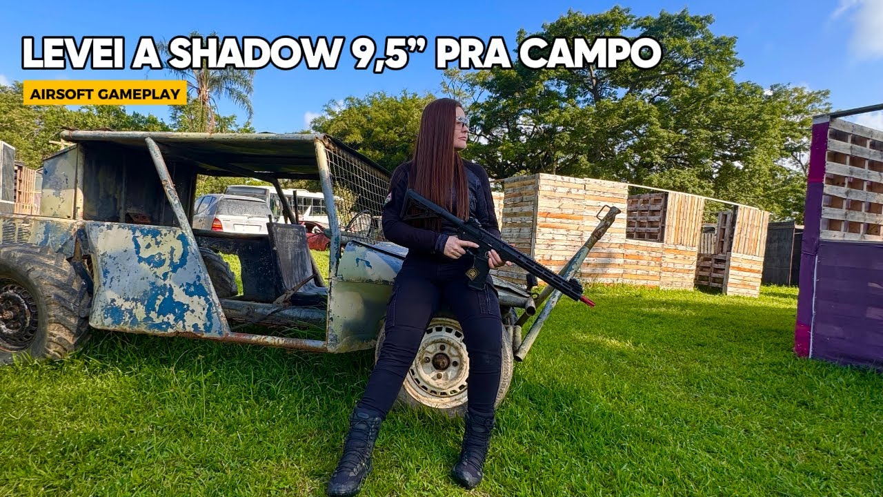 LEVEI A NEPTUNE SHADOW PRA JOGO - AIRSOFT GAMEPLAY