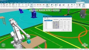 Tecnomatix Process Simulate Robot Joint Jog