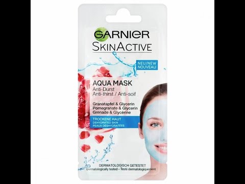 Video: Garnier Skin Active Aqua Face Mask pregled