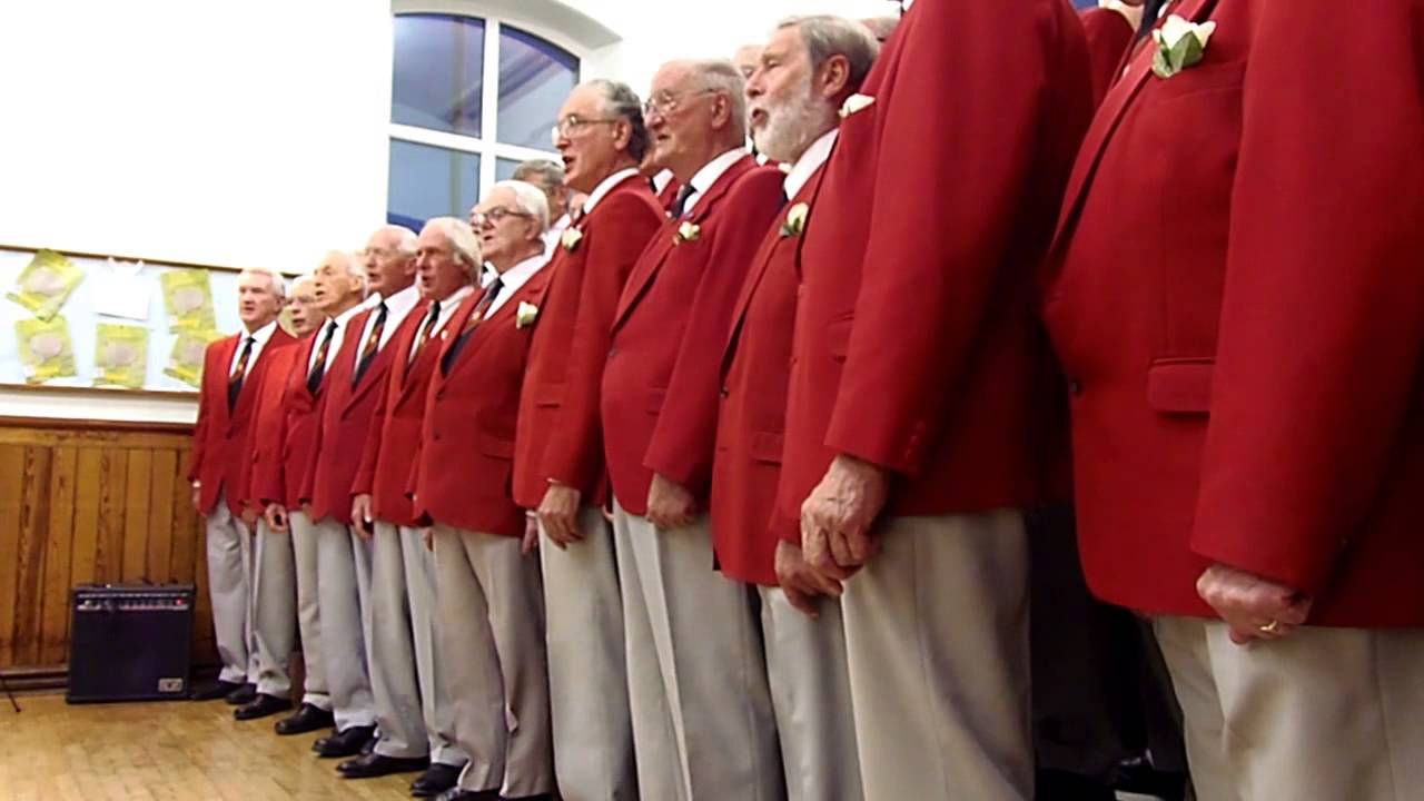 Steeton Male Voice Choir sing 